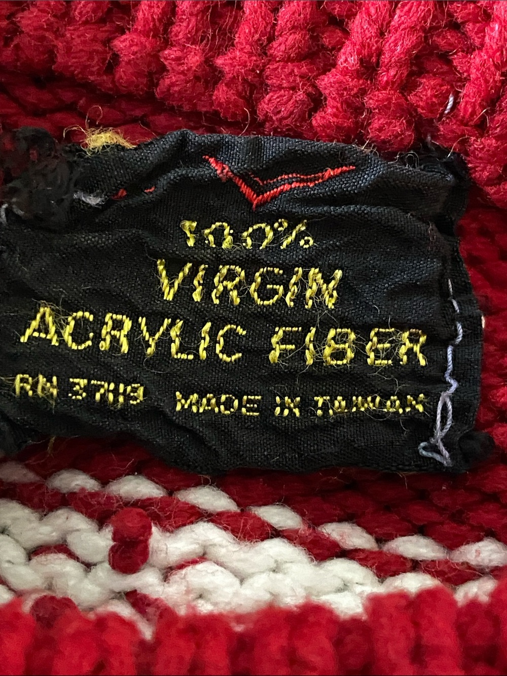 Vintage L L Bean 80’s - 90’s virgin acrylic Fiber Nordic Fair Isle patterns M/L - Picture 5 of 11